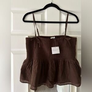 American Eagle Outfitters Chocolate Camisole Top